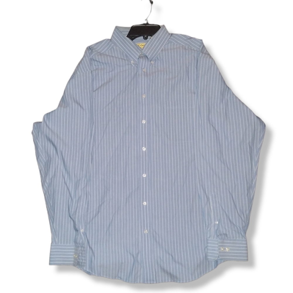 Gold Label Roundtree & Yorkee -  LONG SLEEVE Dress Shirt - Size XLT